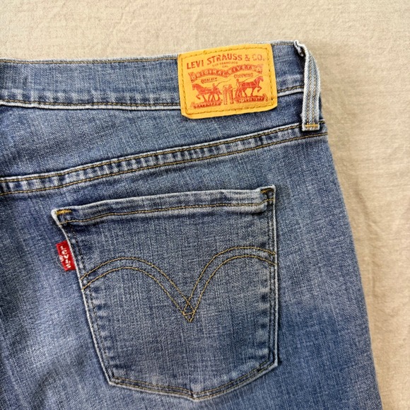 Levi's Jeans 505 Straight Leg Blue Denim Men's Size 31x32 Zip Fly - Picture 12 of 12